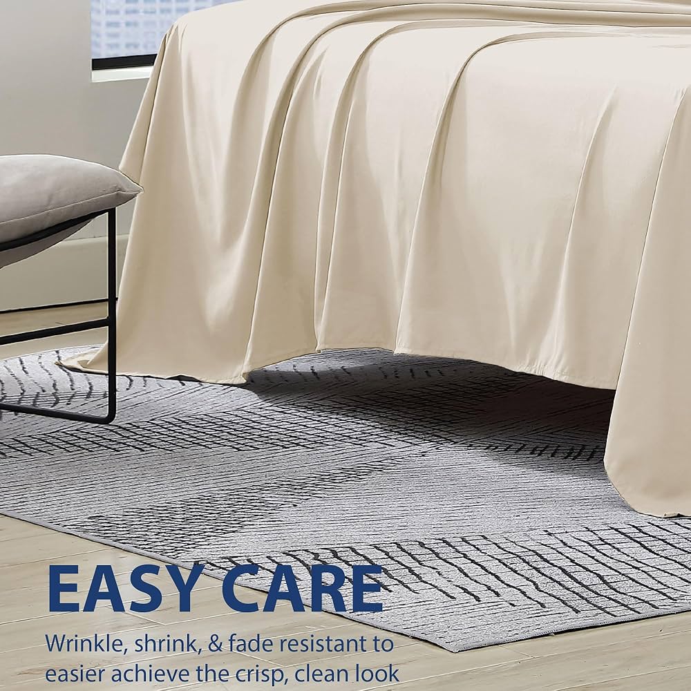 Amazon.com: Cathay Home Single Flat Sheet, King (102